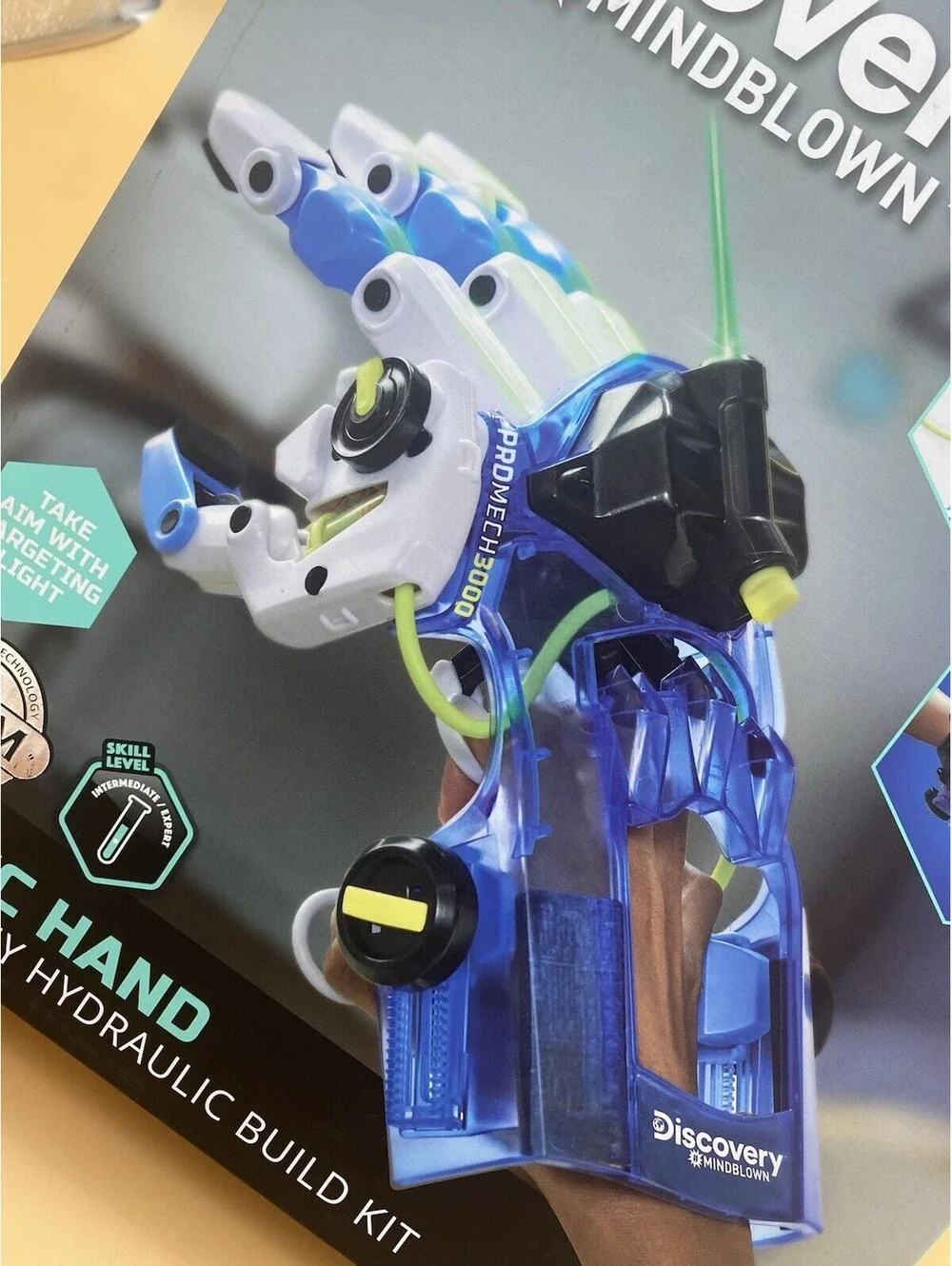 Discovery Bionic Hand 87-Piece DIY Hydraulic Build Kit - New - 2023 #MindBlown